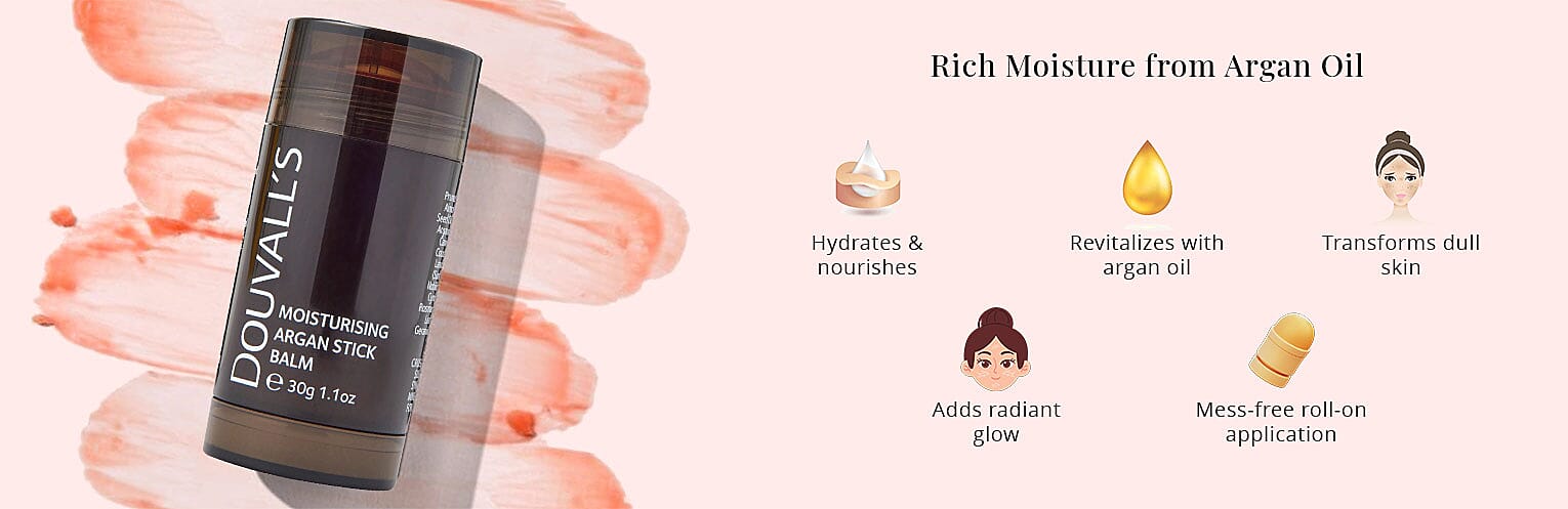 Rich Moisture from Argan Oil Banner