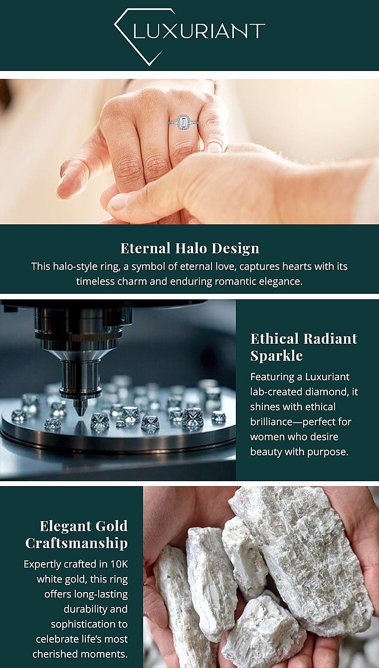 Luxuriant Lab Grown Diamond E-F VS 1.30 ctw Ring Banner