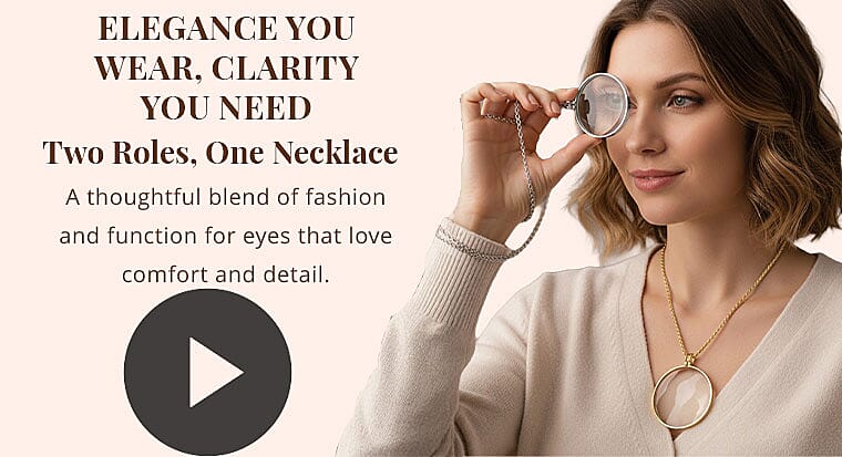 Elegance You Wear, Clarity You Need Banner