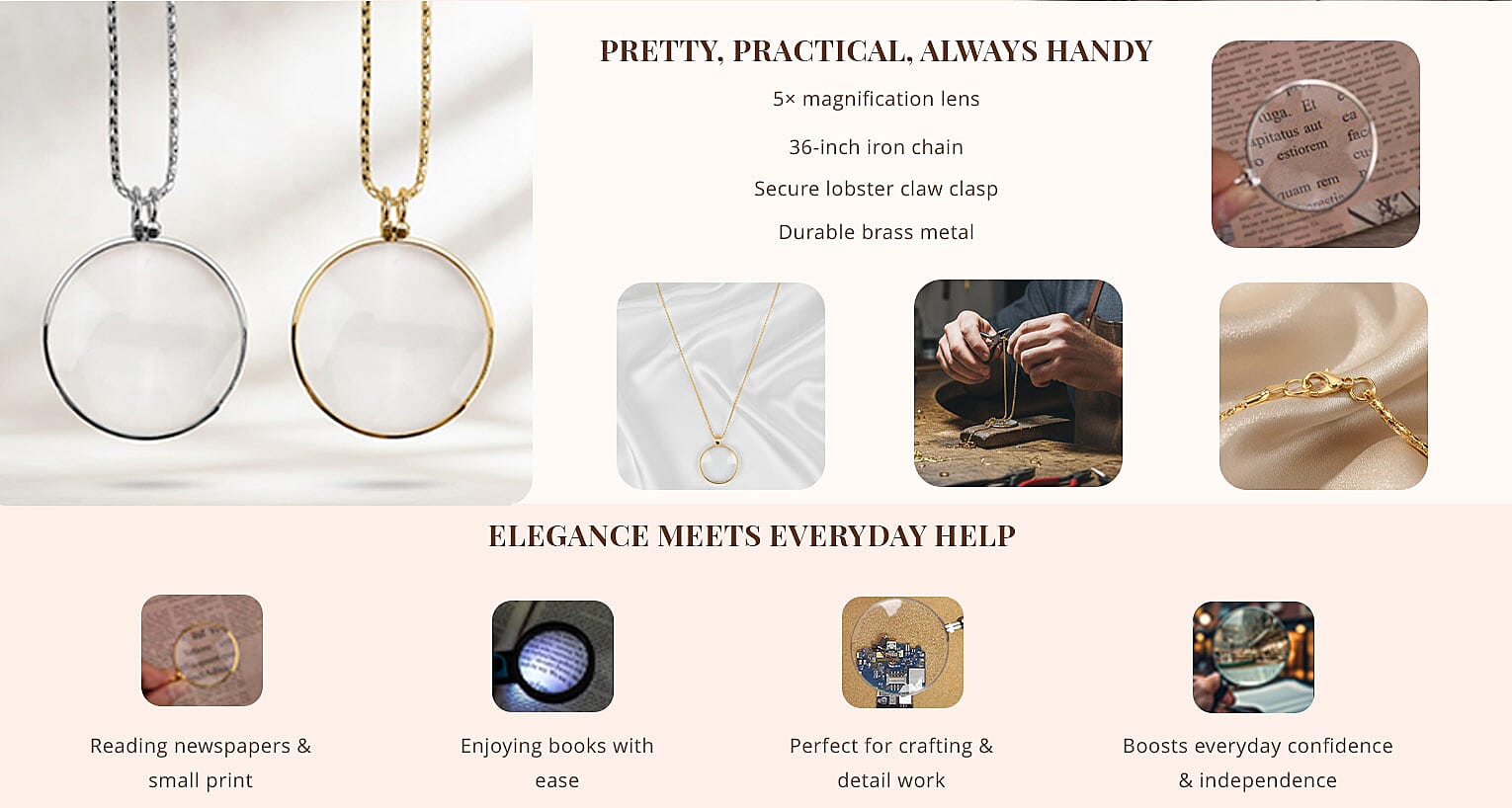 Pretty, Practical, Always Handy Banner