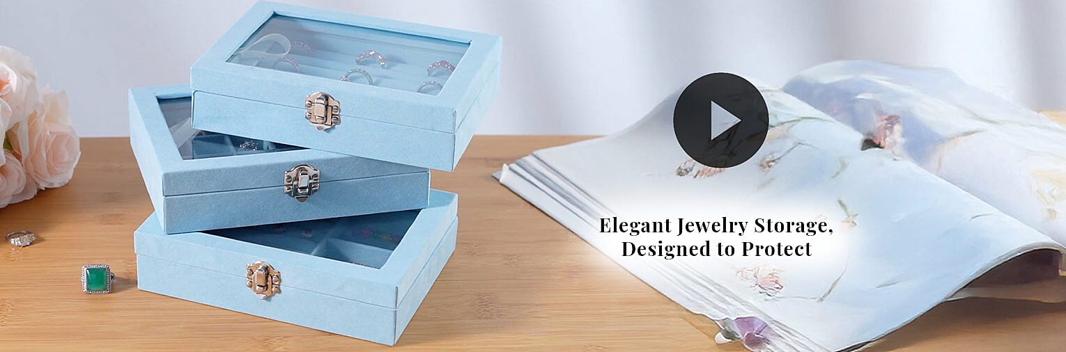 Elegant Jewelry Storage, Designed to Protect Banner