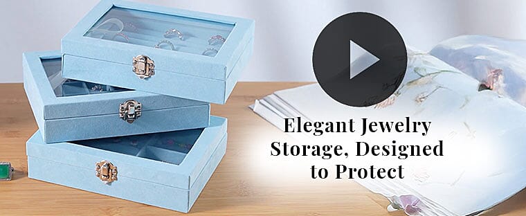 Elegant Jewelry Storage, Designed to Protect Banner