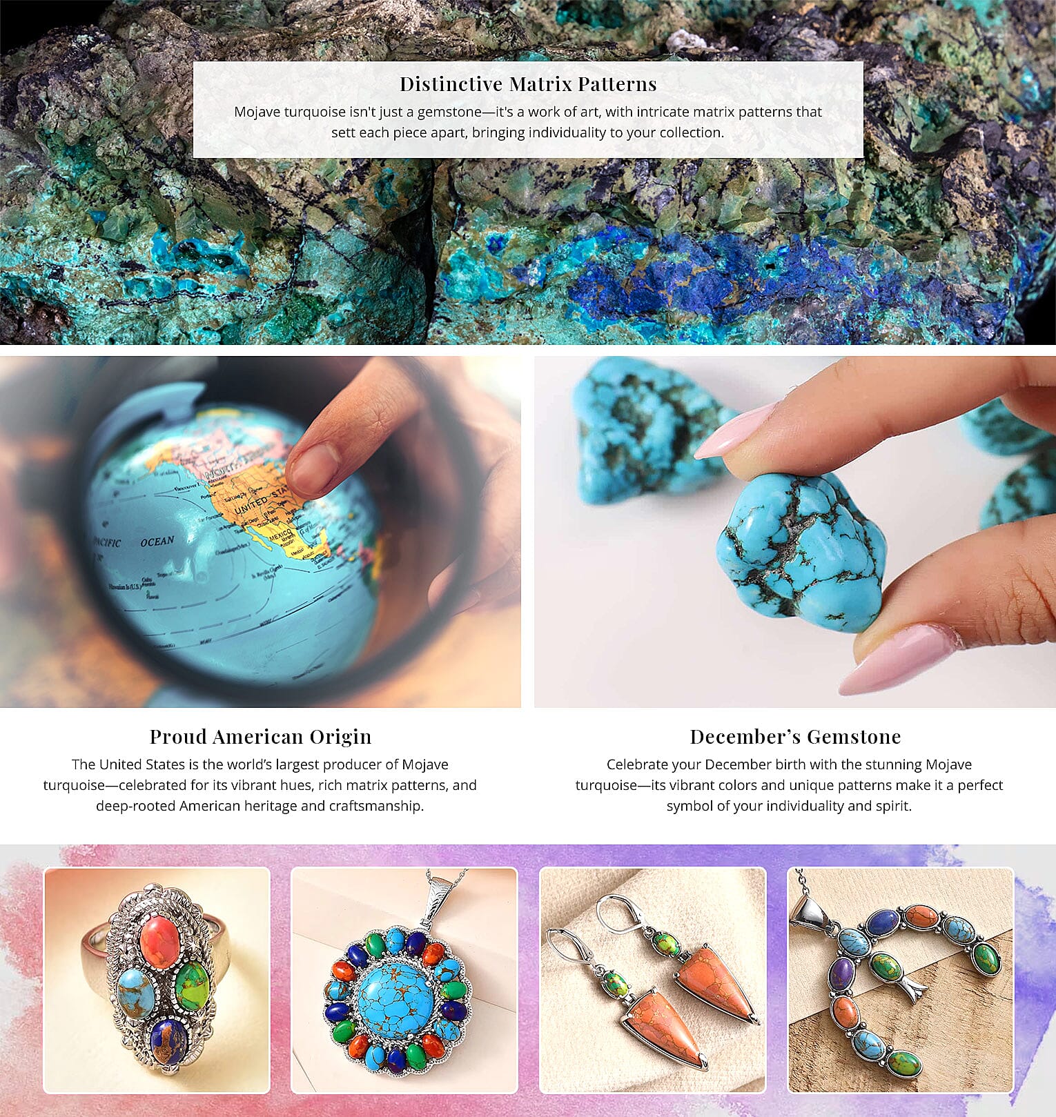 Mojave Turquoise Banner