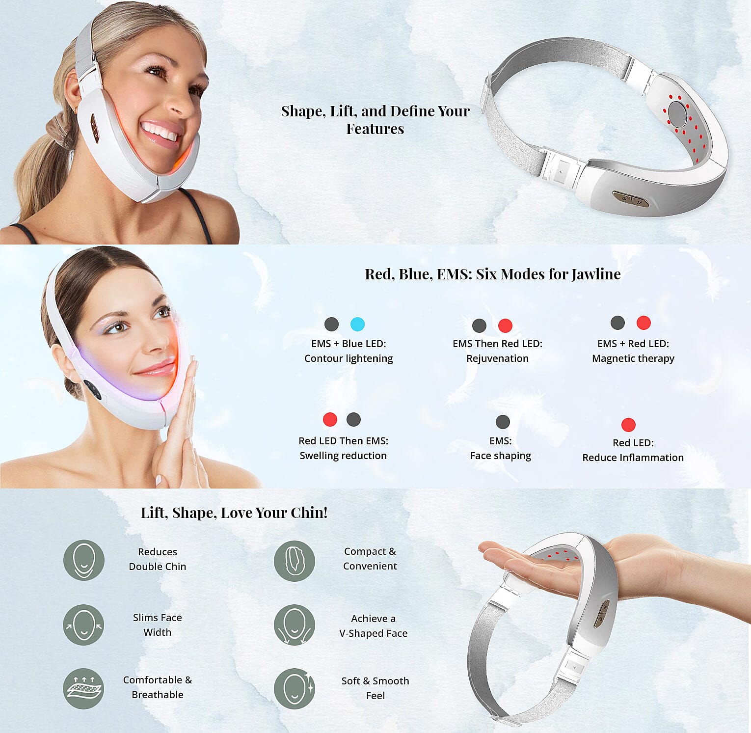 Shape, Lift, and Define Your Features Banner