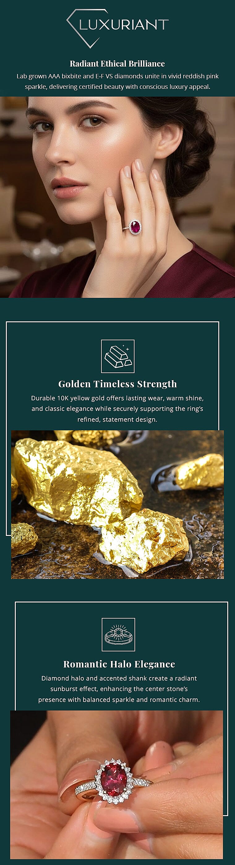 Certified Luxuriant AAA Asscher Cut Lab Grown Padparadscha Sapphire 3 Stone Ring Banner