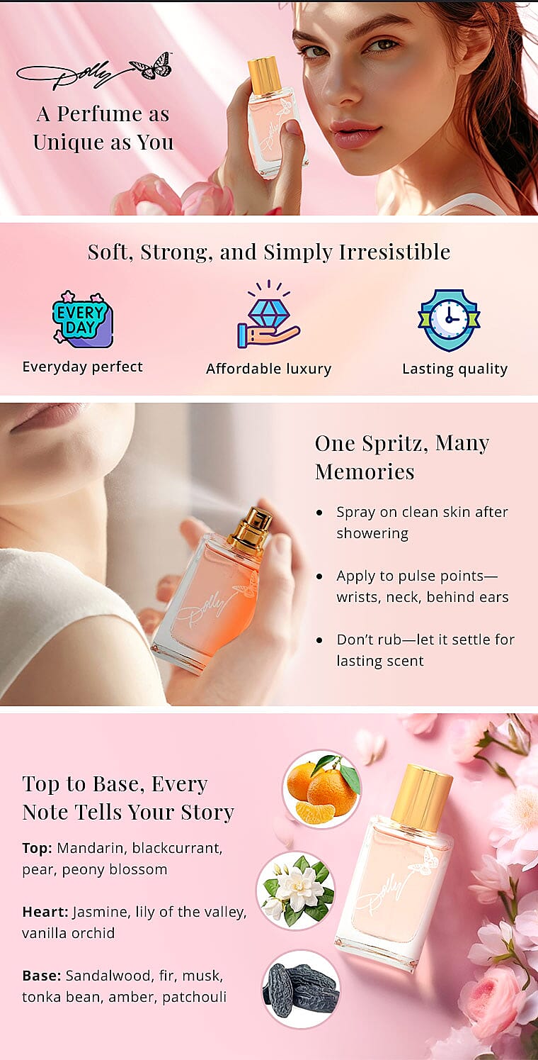 Closeout Dolly Parton Scent From Above 1 Oz EDT Spray For Women Banner