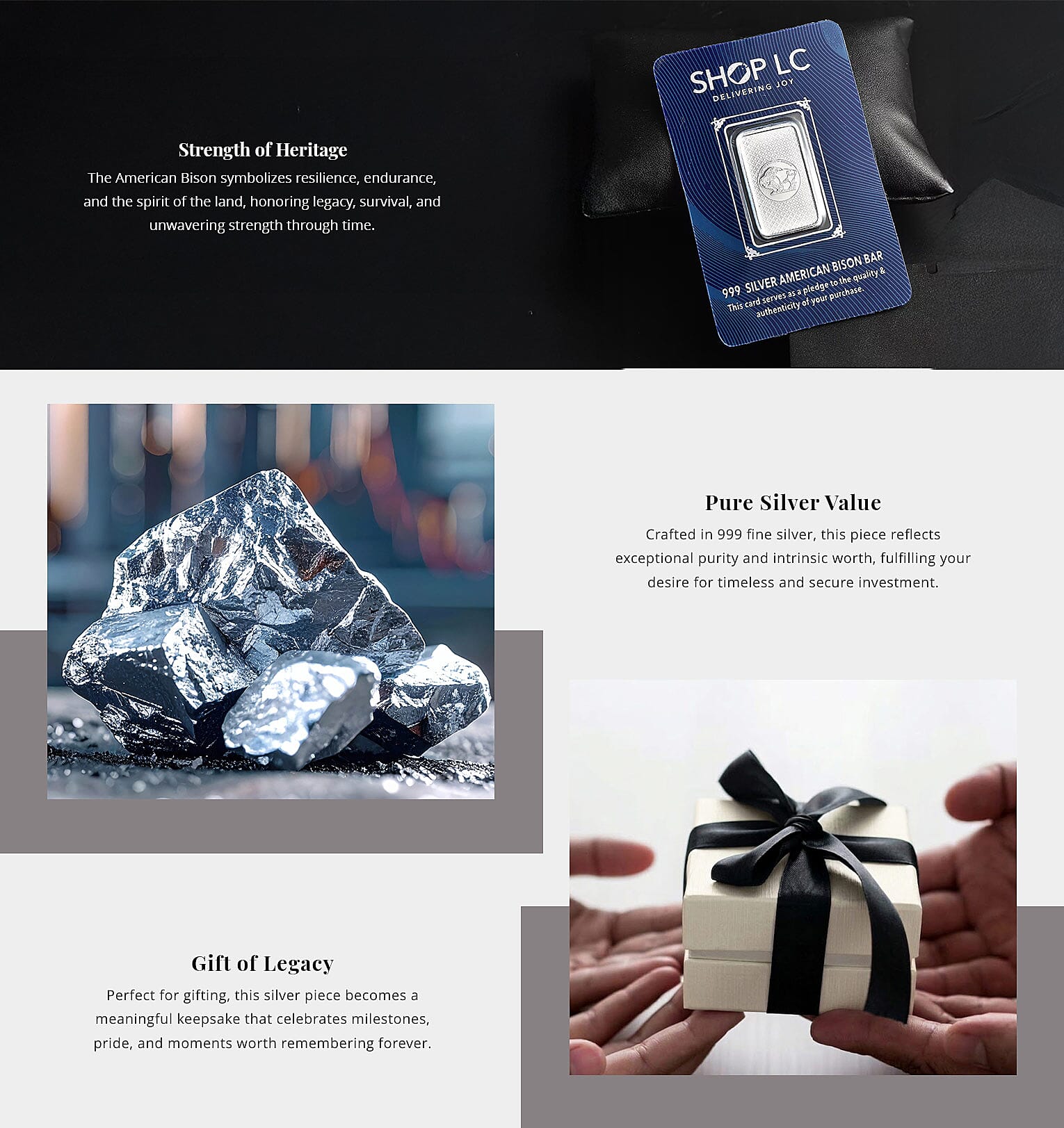 999 Fine Silver American Bison Bar 5 Grams Banner