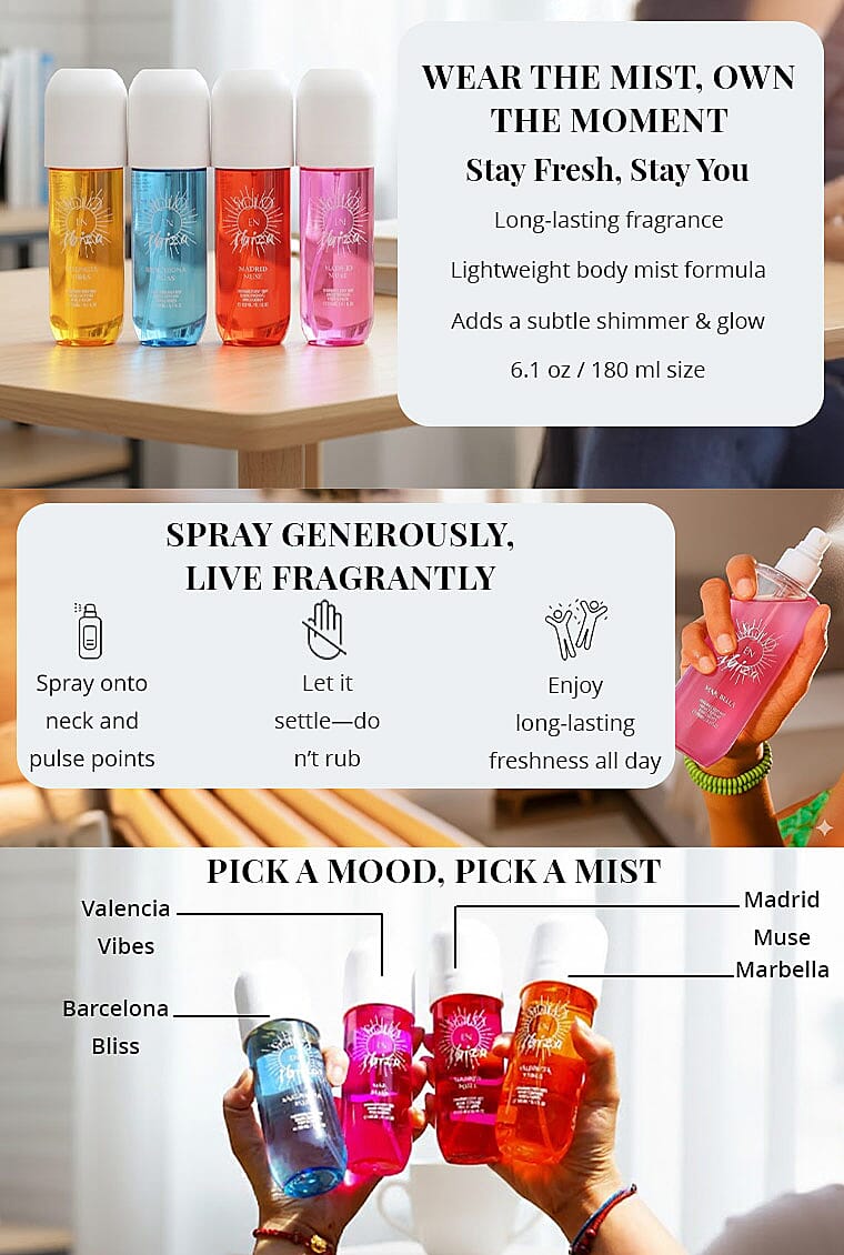 CLOSEOUT SOLO EN IBIZA Marbella Body Mist (6.1oz) Banner