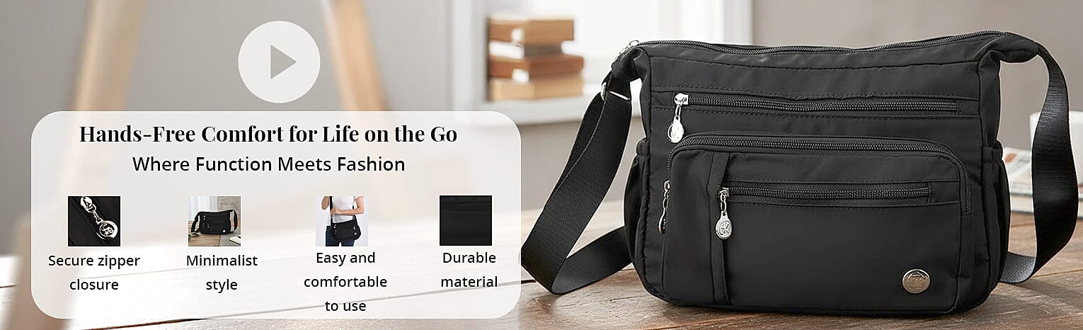 Hands-Free Comfort for Life on the Go Banner