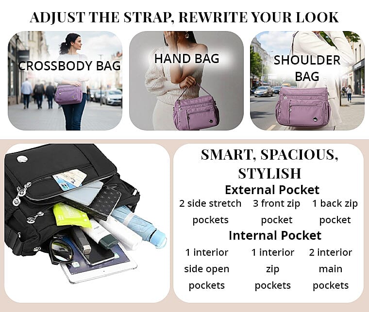 Adjust the Strap, Rewrite Your Look Banner