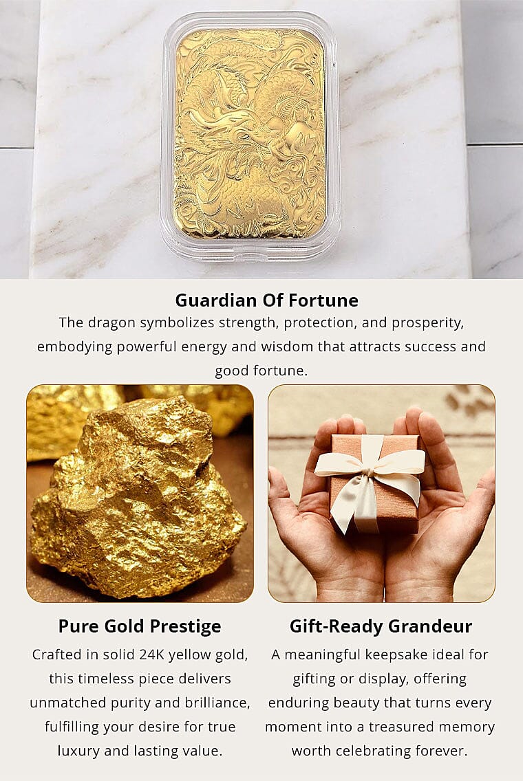 Dragon 24k Gold Embossed Sheet 10mg Banner