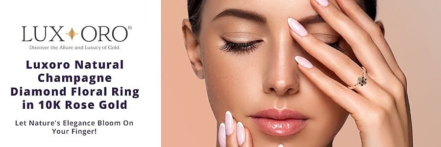 Luxoro Natural Champagne Diamond  Banner