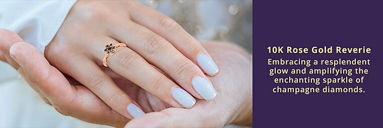 Luxoro Natural Champagne Diamond Banner