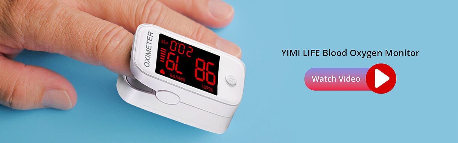 YIMI LIFE Blood Oxygen Monitor Banner