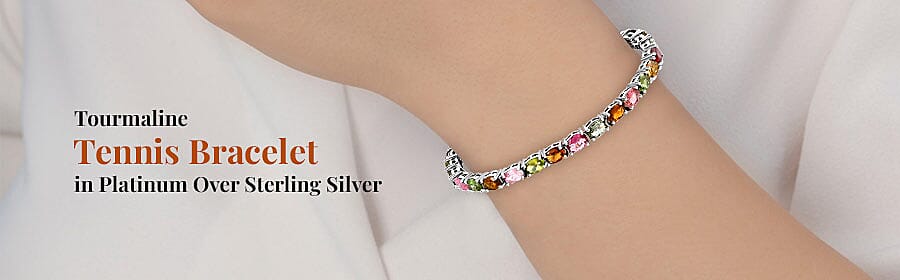Tourmaline Tennis Bracelet Banner