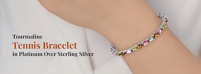 Tourmaline Tennis Bracelet Banner