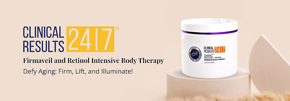 Clinical Result Firmaveil and Retinol Intensive Body Therapy Banner