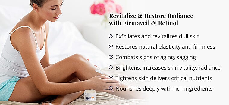 Revitalize & Restore Radiance with Firmaveil & Retinol Banner