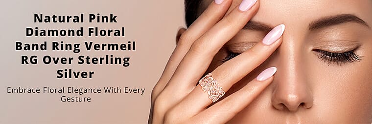 Natural Pink Diamond Banner