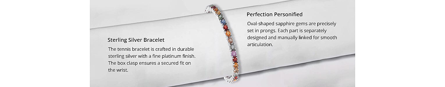 Sterling Silver Bracelet Banner