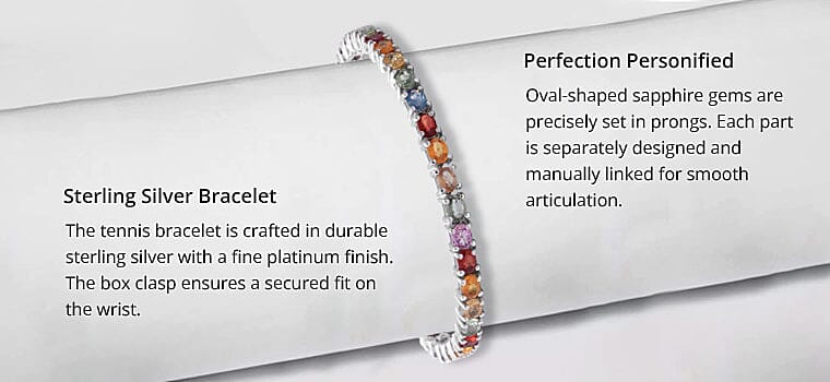 Sterling Silver Bracelet Banner