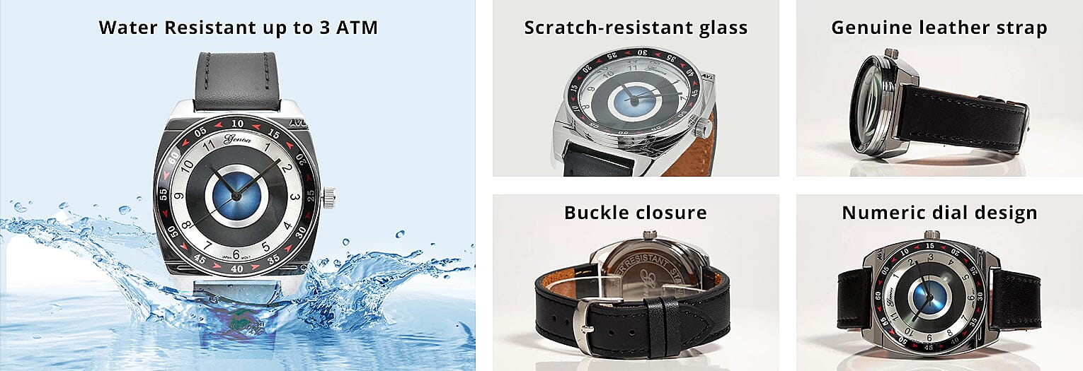 マイナー　watch Buy Genoa Miyota Japanese Movement Rotating Bezel Watch with