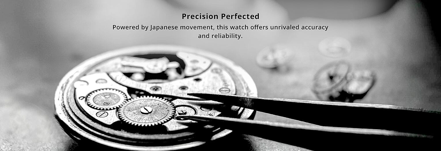 Precision Perfected Banner