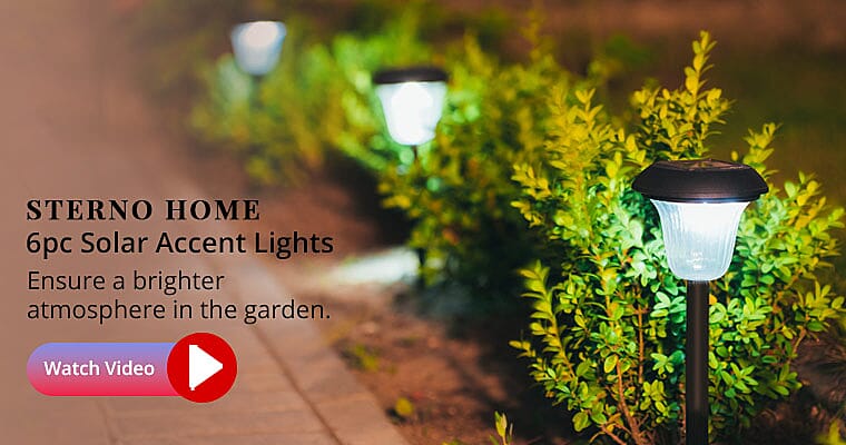 Solar Accent Lights Banner