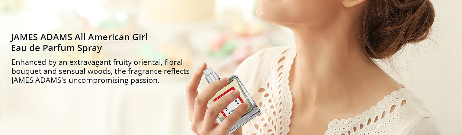 JAMES ADAMS All American Girl Eau de Parfum Spray Banner