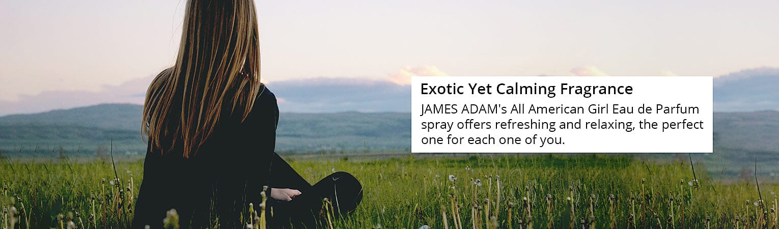 Exotic Yet Calming Fragrance Banner