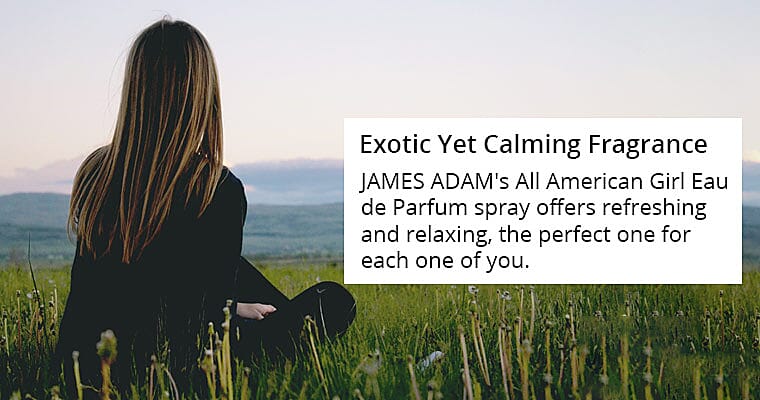 Exotic Yet Calming Fragrance Banner