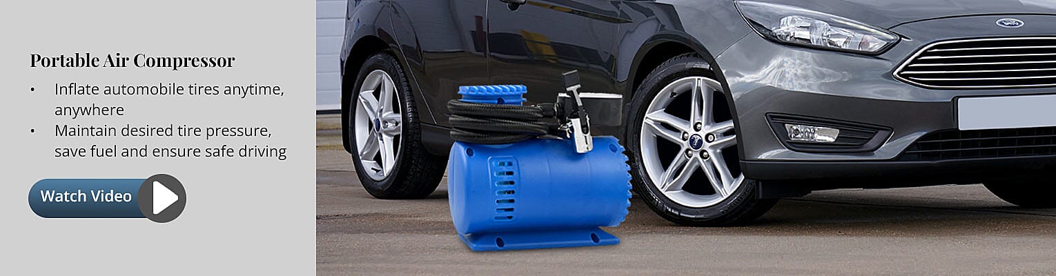 Portable Air Compressor Banner