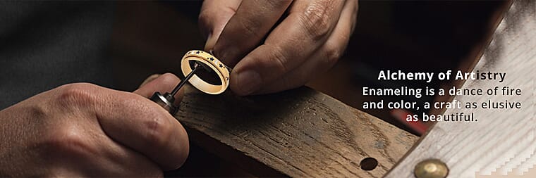 925 Sterling Silver Fidget Ring Spinner RingBanner