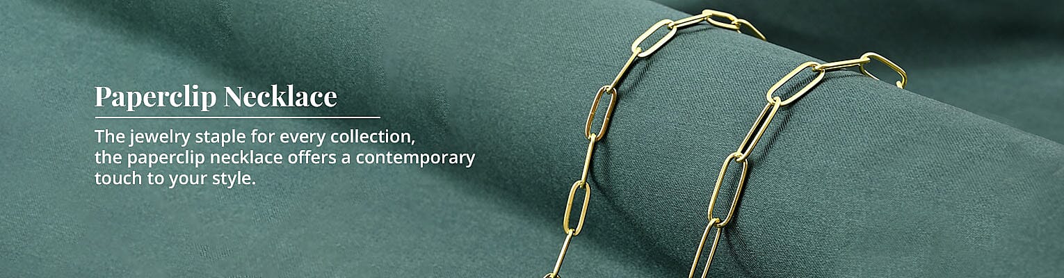 Paperclip Necklace Banner