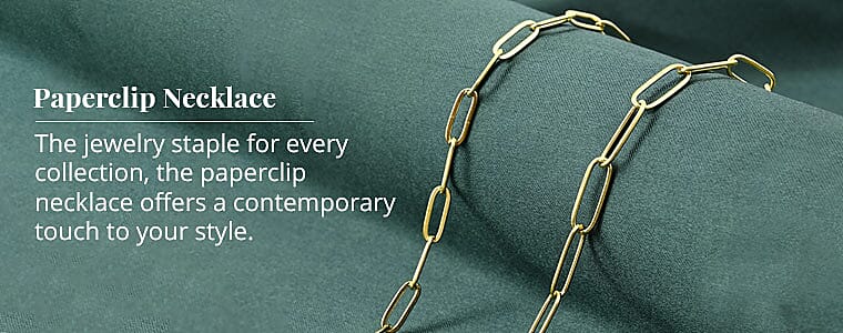 Paperclip Necklace Banner