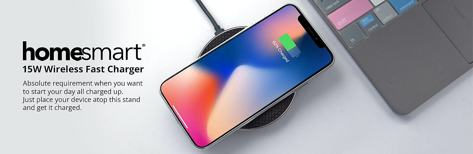 15W Wireless Fast Charger Banner