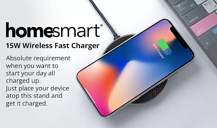 15W Wireless Fast Charger Banner