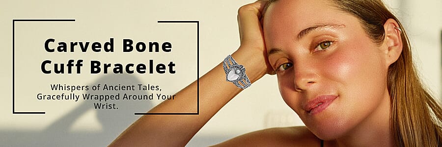 Carved Bone Bracelet Banner