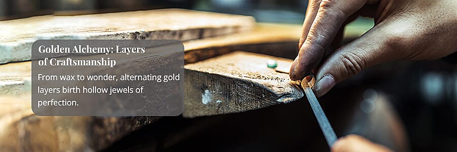 Golden Alchemy: Layers of Craftsmanship Banner