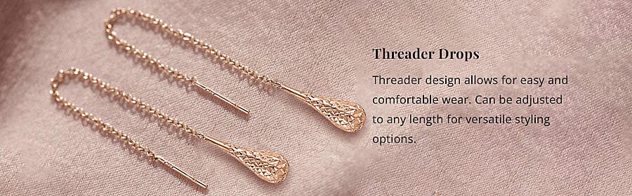 Minimalistic Drop Earrings Banner