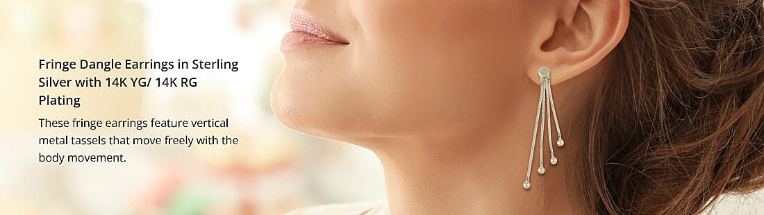 Fringe Dangle Earrings Banner