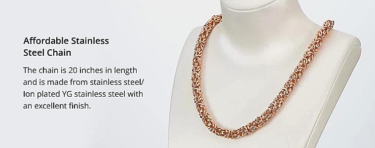 Affordable Stainless Steel Chain Banner