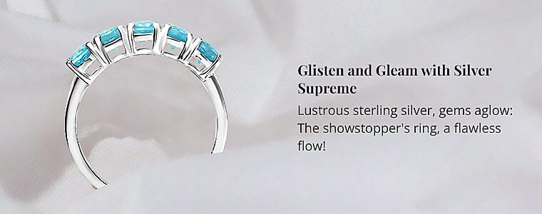 Glisten and Gleam with Silver Supreme Banner