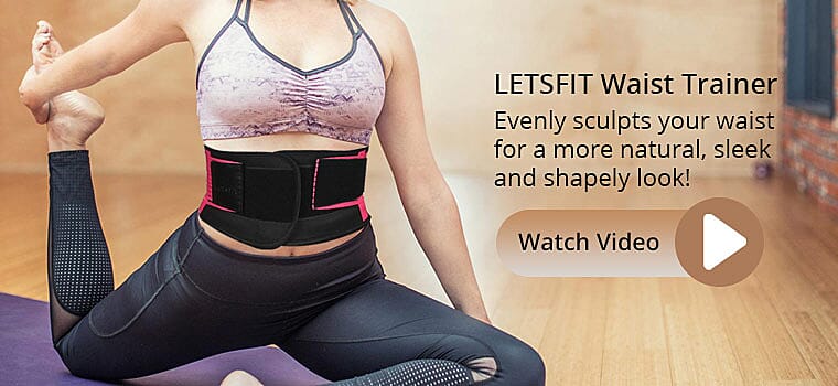 LETSFIT Waist Trainer Banner