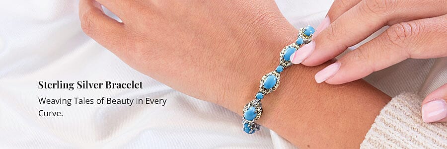 Sterling Silver BraceletBanner