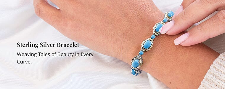 Sterling Silver BraceletBanner