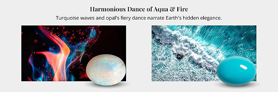 Harmonious Dance of Aqua & Fire Banner