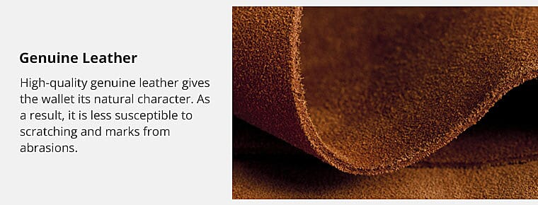 Genuine Leather Banner