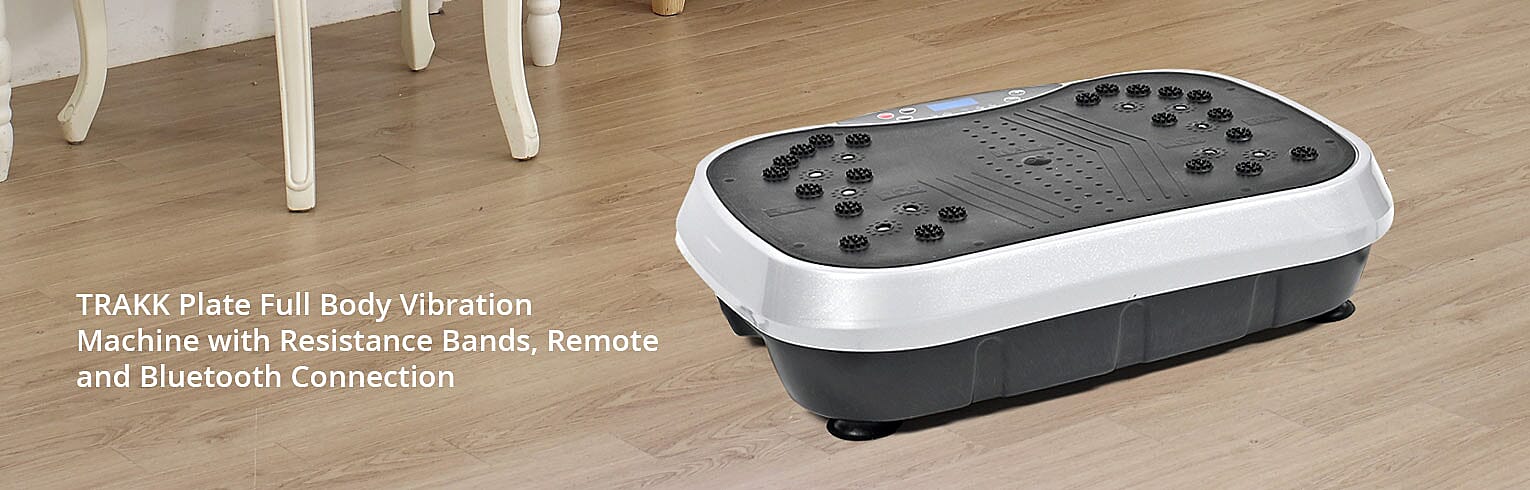 TRAKK Plate Full Body Vibration Machine Banner