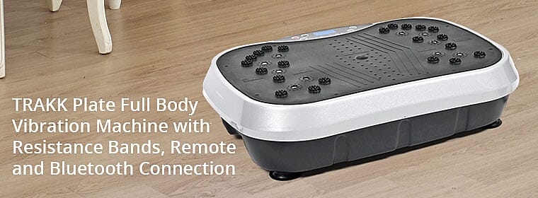 TRAKK Plate Full Body Vibration Machine Banner